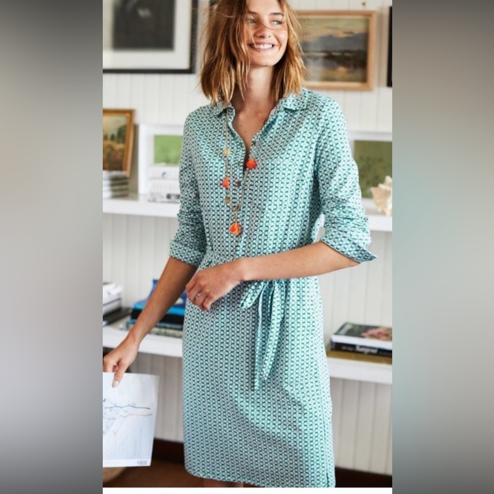 Boden jersey shirt dress